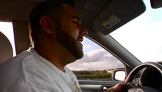 Blonde bitch sucks me legs cock then gets fucked hard