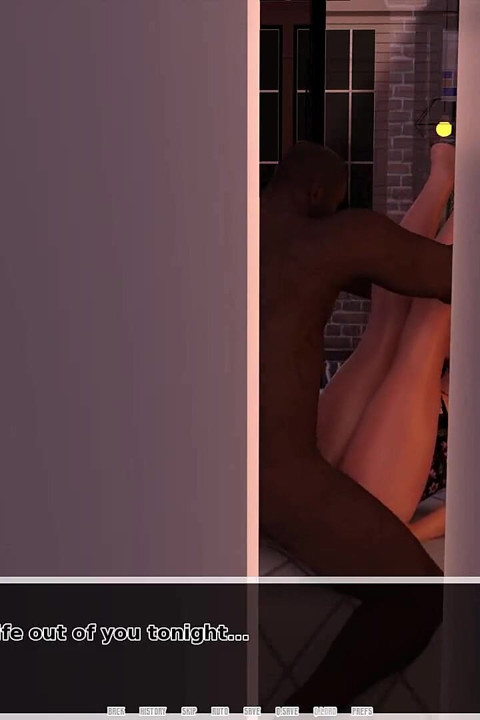 Tifa's Dark Heaven. Cuckold Hides in Closet Jerks off Watch His Girl's Pussy Getting Stretched by the BBC of His Boss Ep. 44