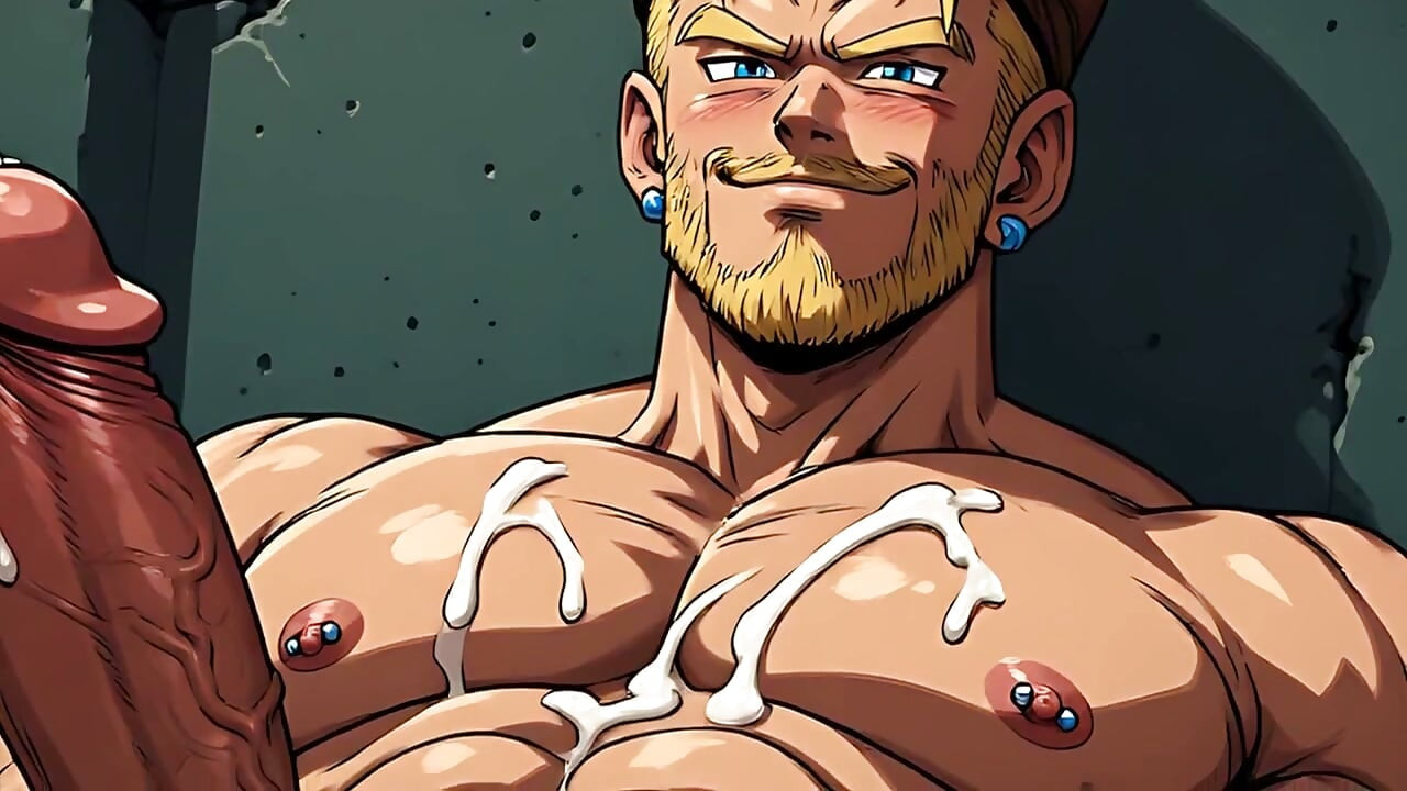Dbz Style Ai Art Hot Men with Big Dicks
