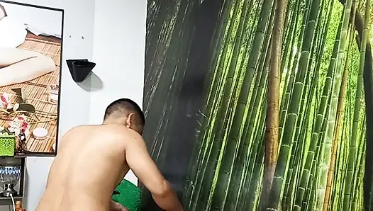 And the husband thinks that they are only relaxing massages.