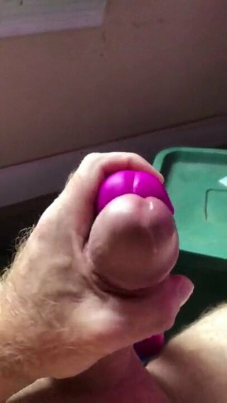 Slo mo cock dock Fleshlightman1000