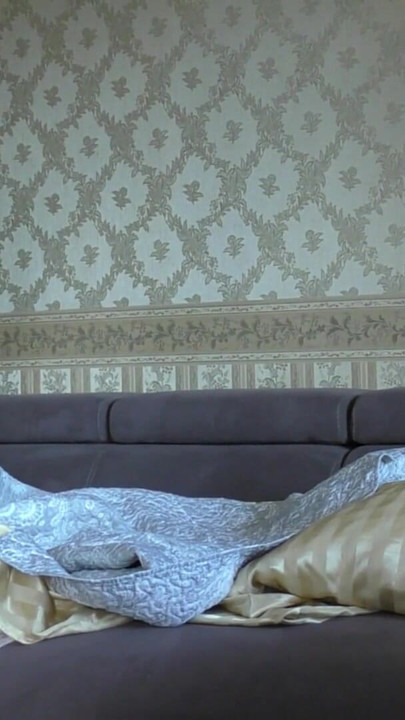 Thick cum on the ass of a teen Uzbek Roommate's Ass | Clip 2