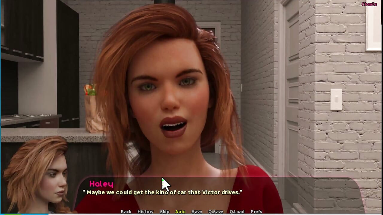 Haley Story # 12 - Haley deu um boquete a Johannes. Hayley, Sr. Andrew e Johannes saíram e Johannes fodeu Hayley com força