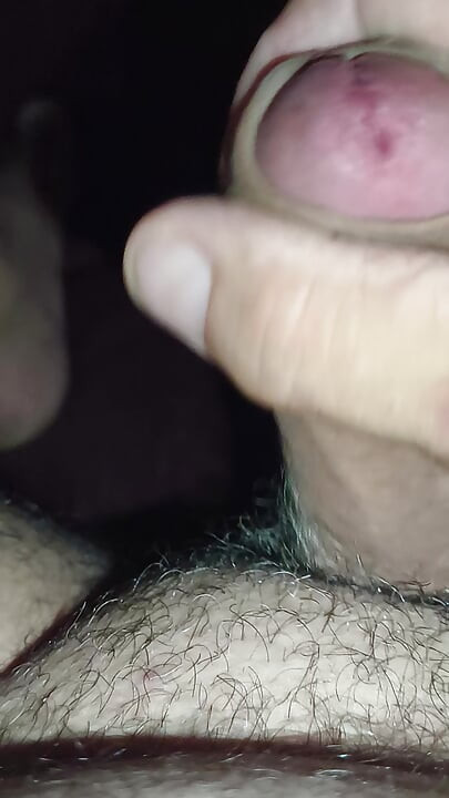 Masturbation with piercing