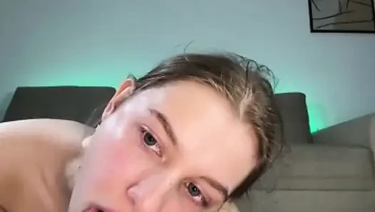 Sloppy deepthroat and staying in doggyste jucielussie