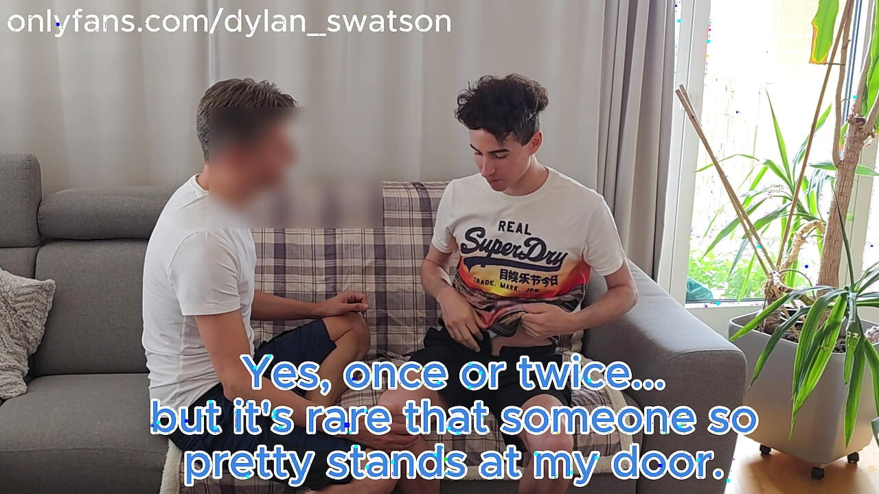 Straight delivery boy gets fucked and blown for tipping