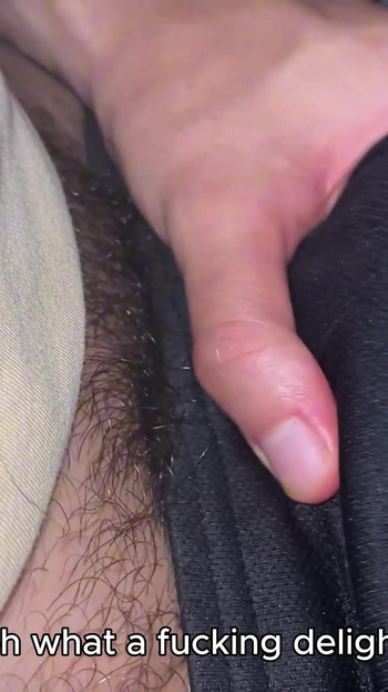 Key moment from "Night handjob after a long day"