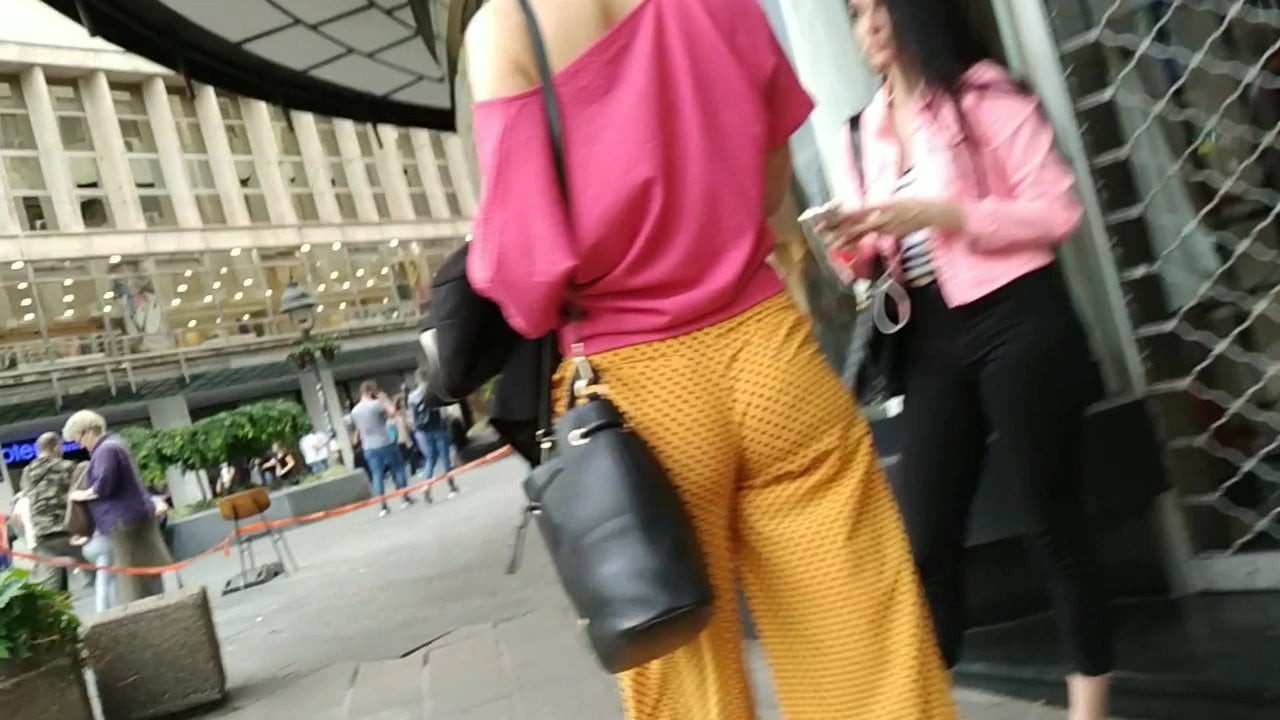 Orange pants