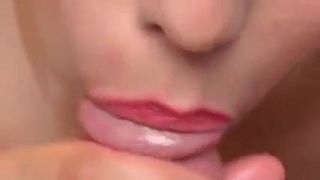 Best ever close up blowjob