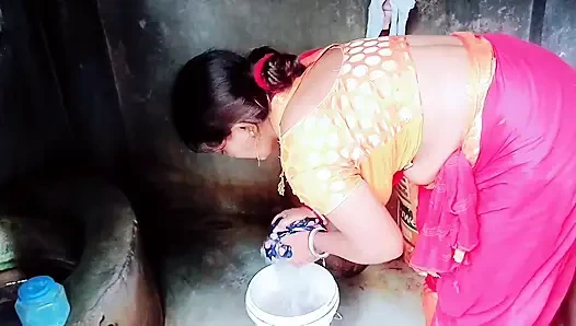 Я моет дом, я был на боссе, и моя спина сильно болела, сэр, это чувствовало себя очень хорошо сейчас.