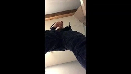 Office Wank from Below