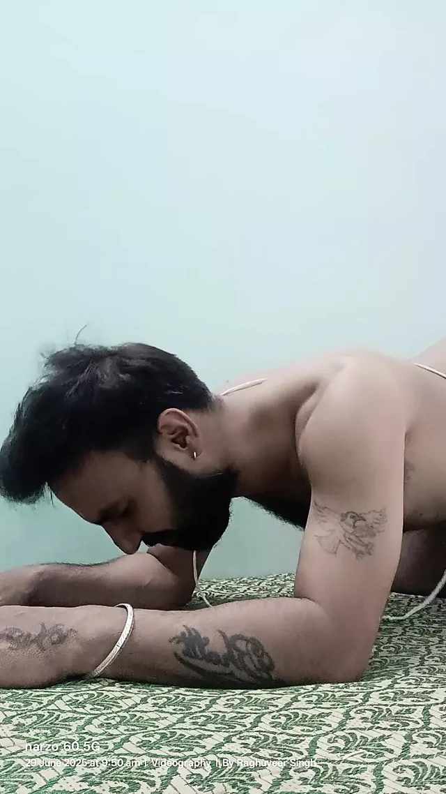 Desi Rajasthani boy show penis