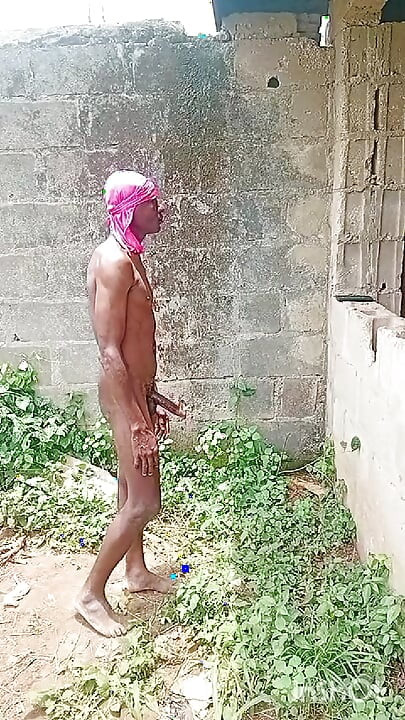 Outdoor sex between two farmers