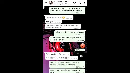 Чат с моей маленькой сводной сестрой со счастливым финалом - Nati Sweet - Natasha Caseros