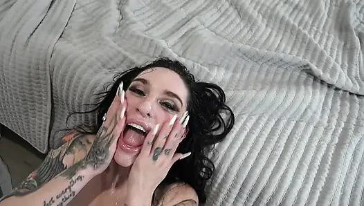 Misha montana si cewek semok bertato lagi asik ngentot kontol besar sampai dicrot di dalam
