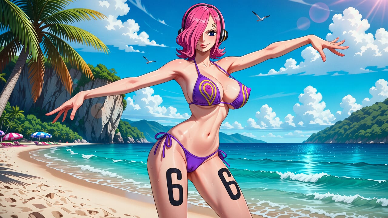 ワンピースベイブス - ワンピースの女性キャラクターが踊るシーン