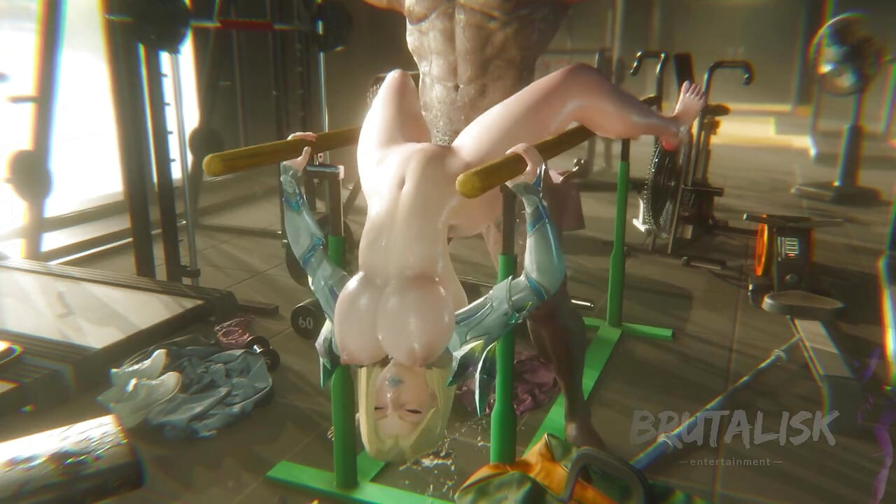 Emma Frost In The Gym