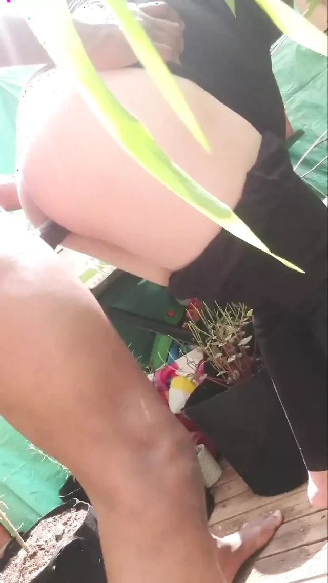 Porch Fucking Doggystyle