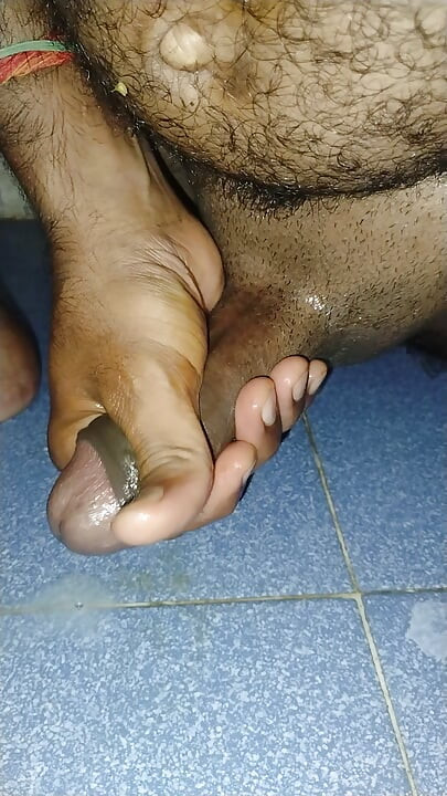 I had to jerk off since I couldn't get any pussy. I used aloe vera gel to jerk off, and it felt great.