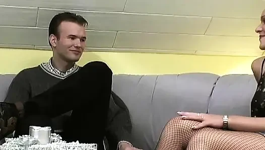 Horny Blonde Fingers Dripping Pussy to Shuddering Orgasm