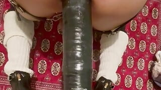 Anal doggy high heels