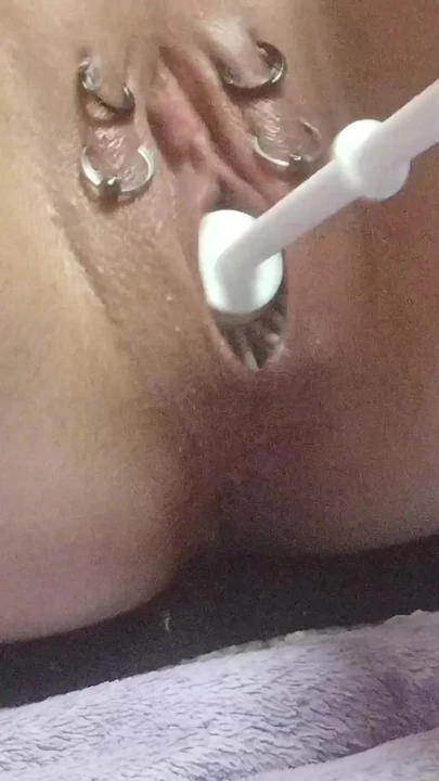 Must-share moment from "SklavinS plays with her pierced Pussy"