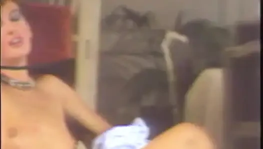 Buff stud buries his cock deep inside chicks wet pussy in a threesome