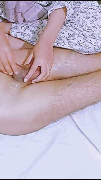 Indian Village Girl Handjob Fingering Big Cock Massage With Anal Fingering Boyfriend Viral MMS | Clip 2