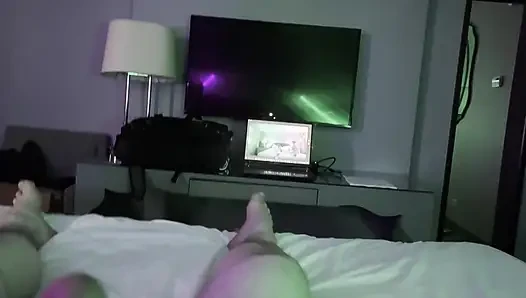 POV Blowjob and Fucking with Harrison Mark Rope Tied
