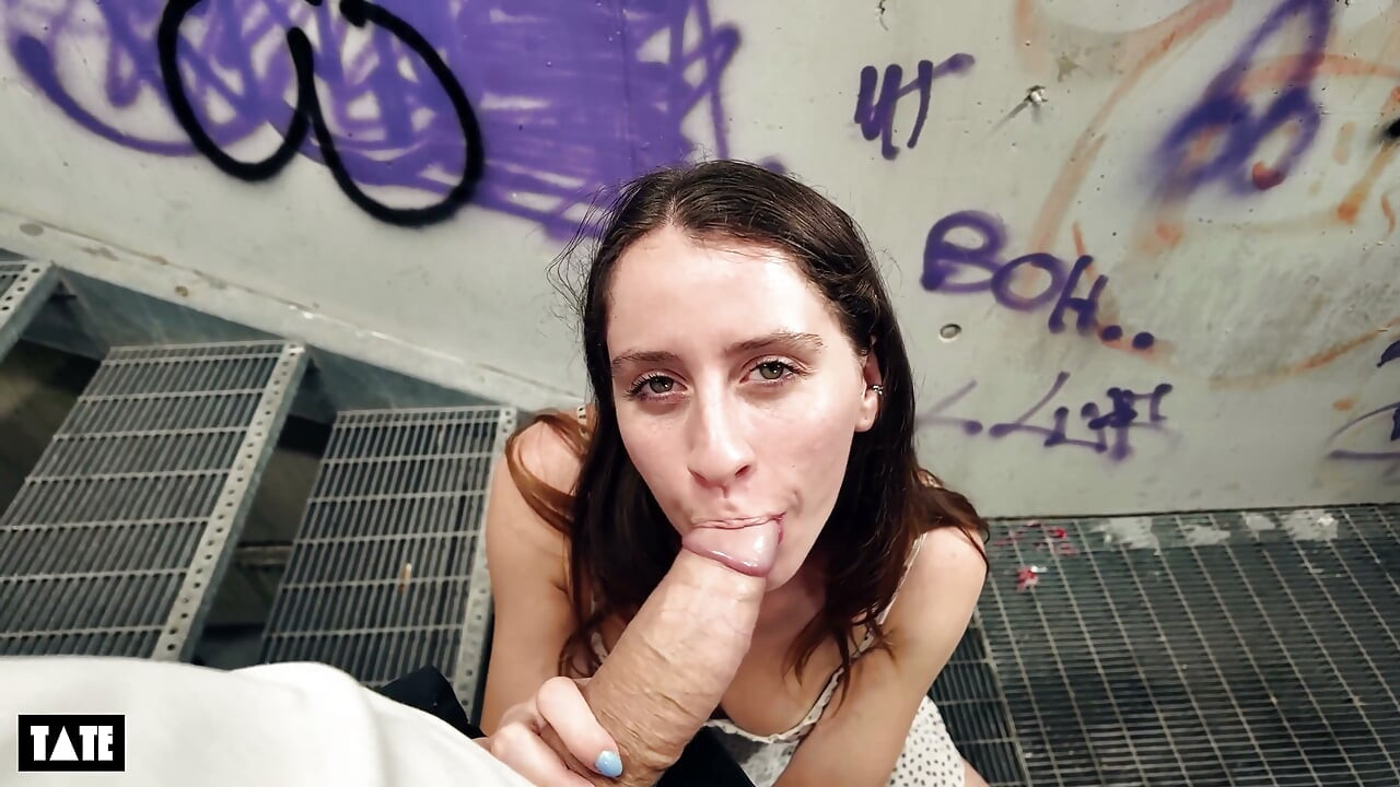 Little Arden Savage College Fuck in the Parking Lot
