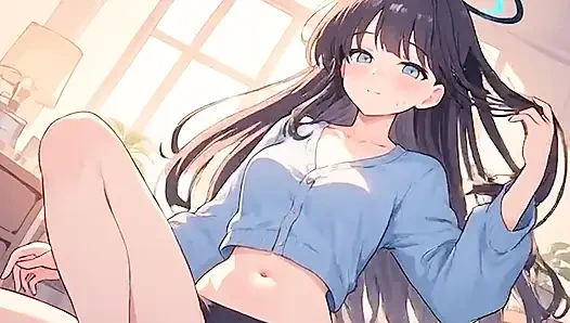 AI Anime Hentai unzensiert, unzensiertes video von 18-jährigem teen Hentai MILF, 3D Hentai Cartoon auf nahaufnahme von Kiidzy Animates