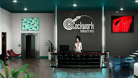 Cockwork industries: horny girl got caught masturbating with vegetable - ep. 4