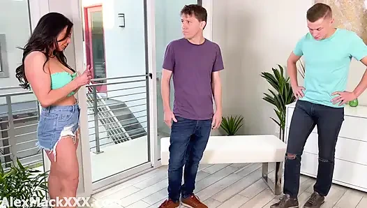 Kendra Lust Fucks 2 Movers