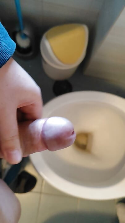 in the bathroom