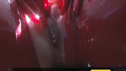 Lateks catsuit göt ve amcık servisi