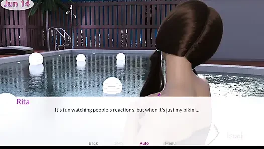 Casual desires #4- rita ngeliat violet dientot habis-habisan