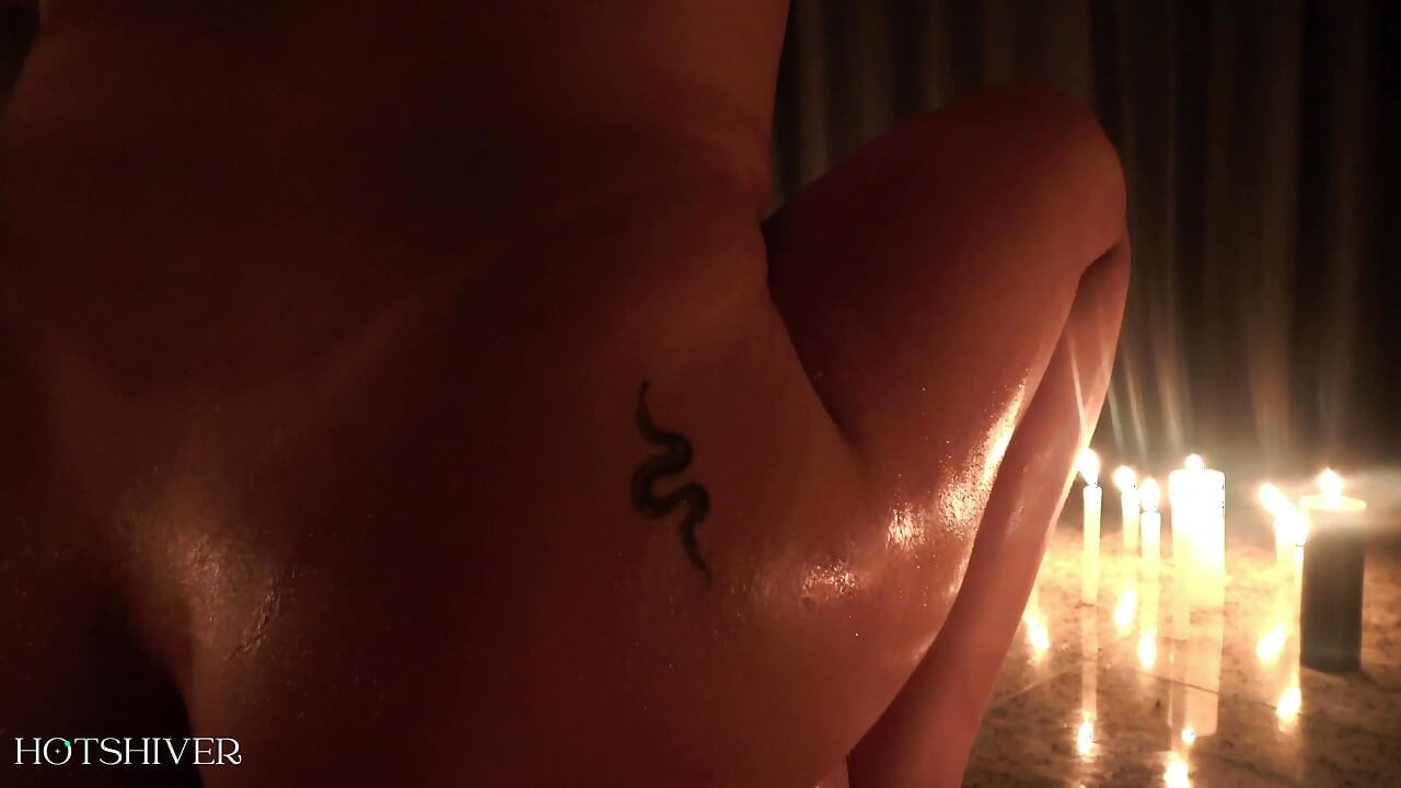 Threesome Sex by Candlelight