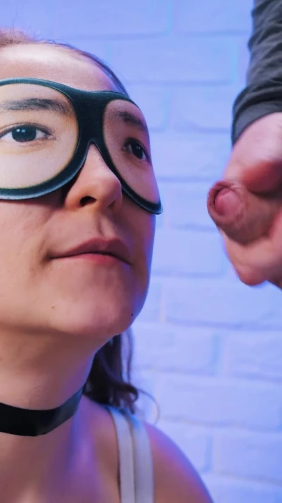Captivating moment from "My Friend Tricked me with the TASTE GAME 2025.02.24 (My first FACEfuck)"
