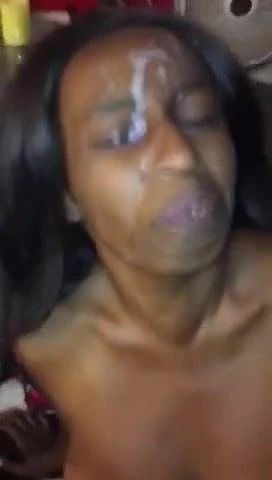 Cum face slave