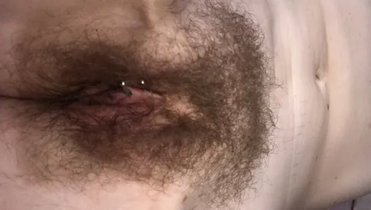 Hot happy hippy hairy stepmom uses fav toy to have an epic wank but was so fucking horny she forgot to set up properly