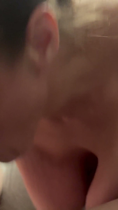 Sucking Stepson in Law Until I Gag on His Cum and Swallow 2 Big Loads!