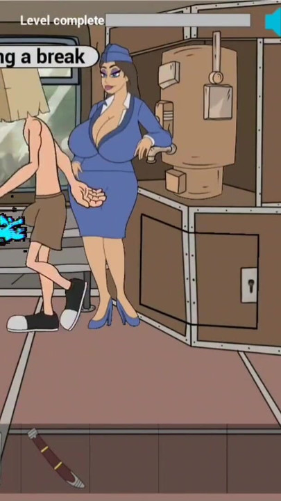 Powerful moment from "FuckerMan series - All we had to do was follow the dang train! But seriously we are having sex with"