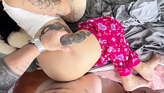 I fucked my naughty sister-in-law's ass deep inside