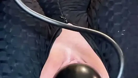 Maxed Out Inflatable Birth And Huge Squirting Explosion