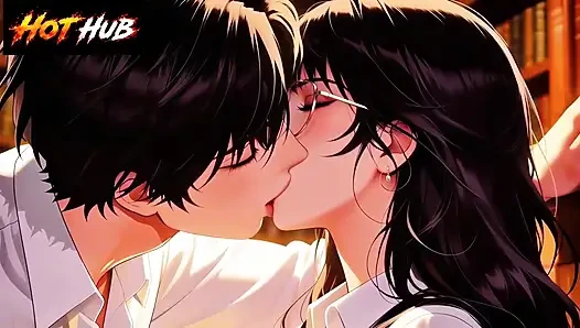 Pasangan seksi ngentot di perpustakaan murid nakal ini dientot habis-habisan sama gurunya di perpustakaan