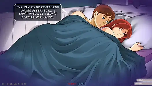 Im bett anal mit stiefschwester