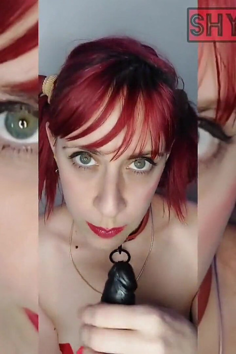 Shyyfxx Gagging on Your Cock to the Bottom and Playing with Saliva Saliva Fetish JOI