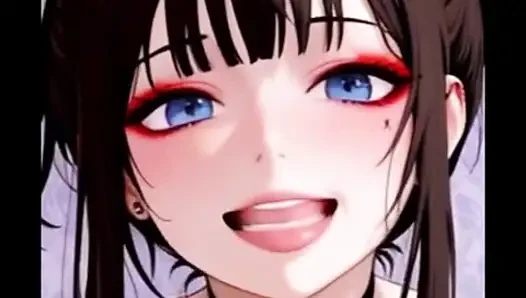 SCHÖNES HENTAI-MÄDCHEN WIRD VON IHREM FREUND RICHTIG HART GEFICKT