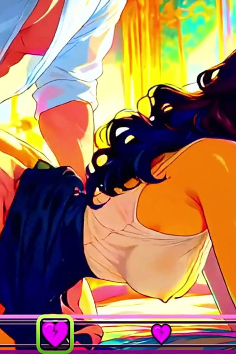 Recepționera hotwife înșelătoare lasă ușa întredeschisă pentru un invitat hentai necenzurat creampie