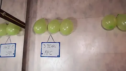 Pesta ulang tahun - bagian 3 - dudukin kue